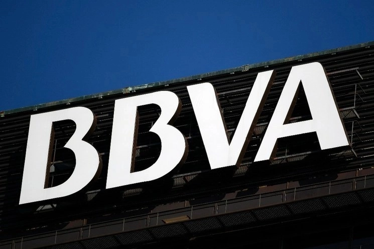 Logotipo del banco BBVA en imagen de archivo. Foto Afp
