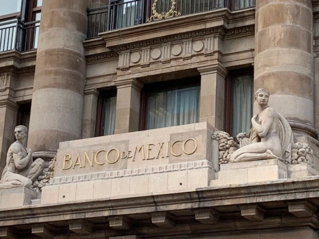 Fachada del Banco de México en el Centro Histórico de la Ciudad de México. Foto La Jornada / Archivo 
