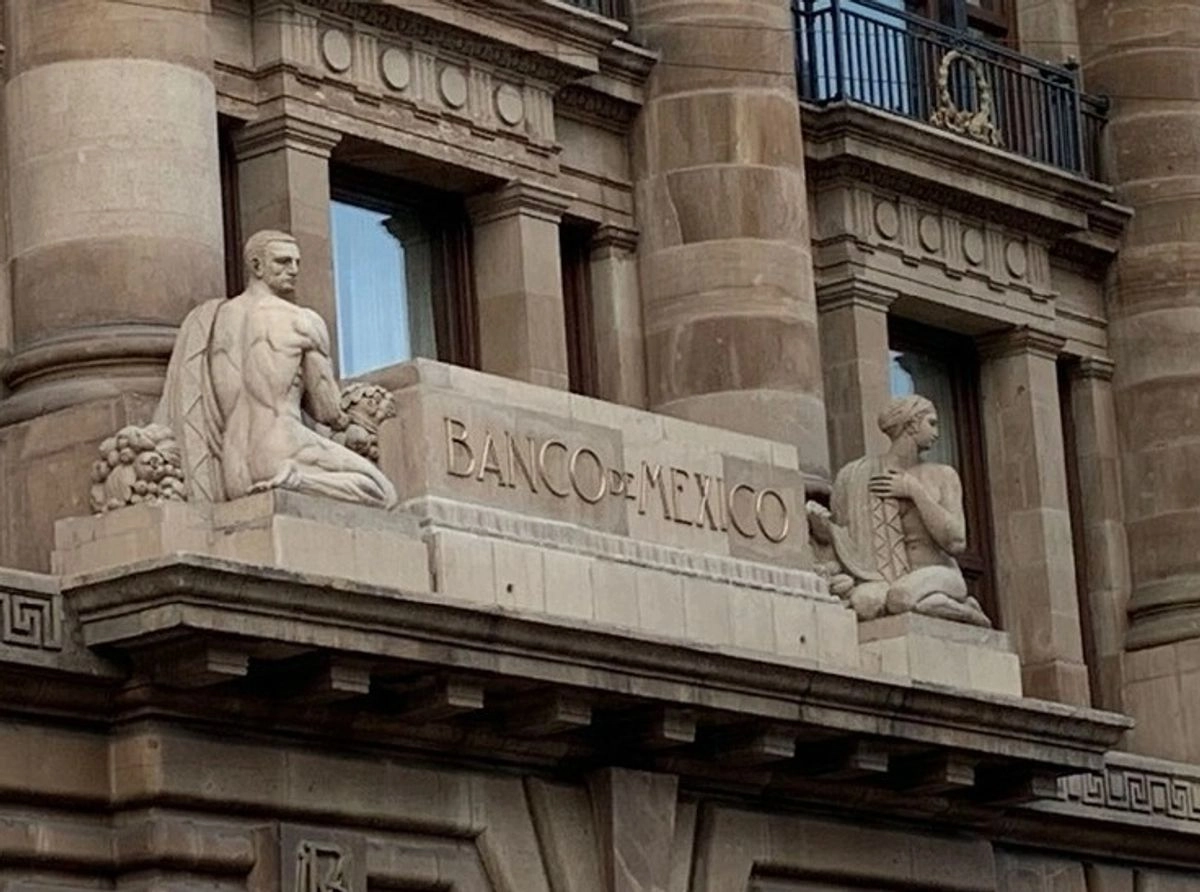 Sede del Banco de México en Ciudad de México. Foto 