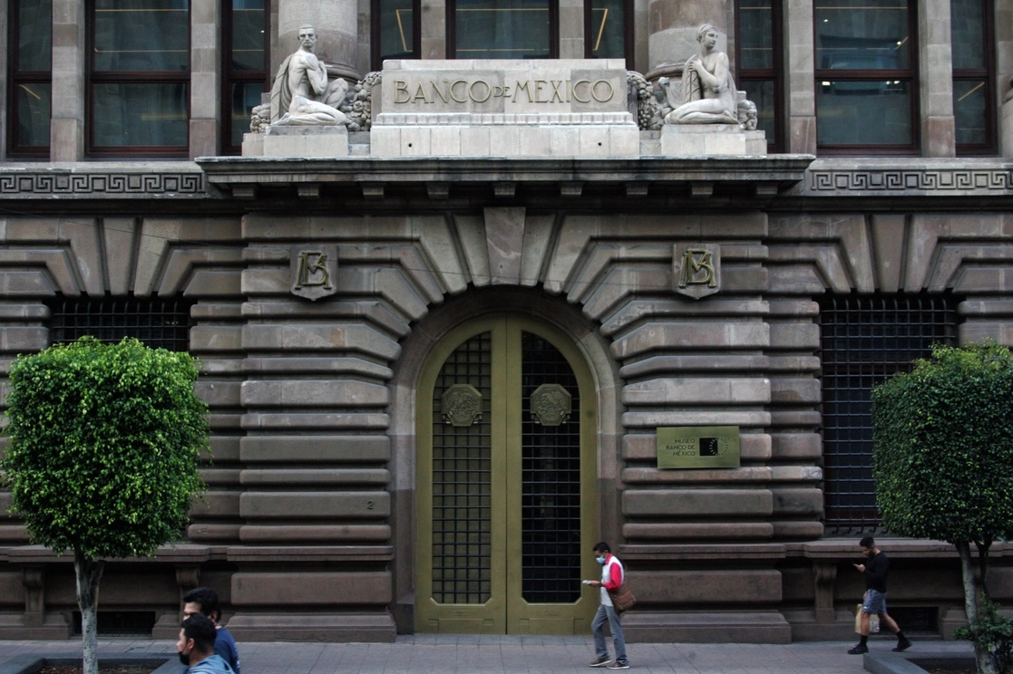 Fachada del Banco de México. Foto: Roberto García Rivas 
