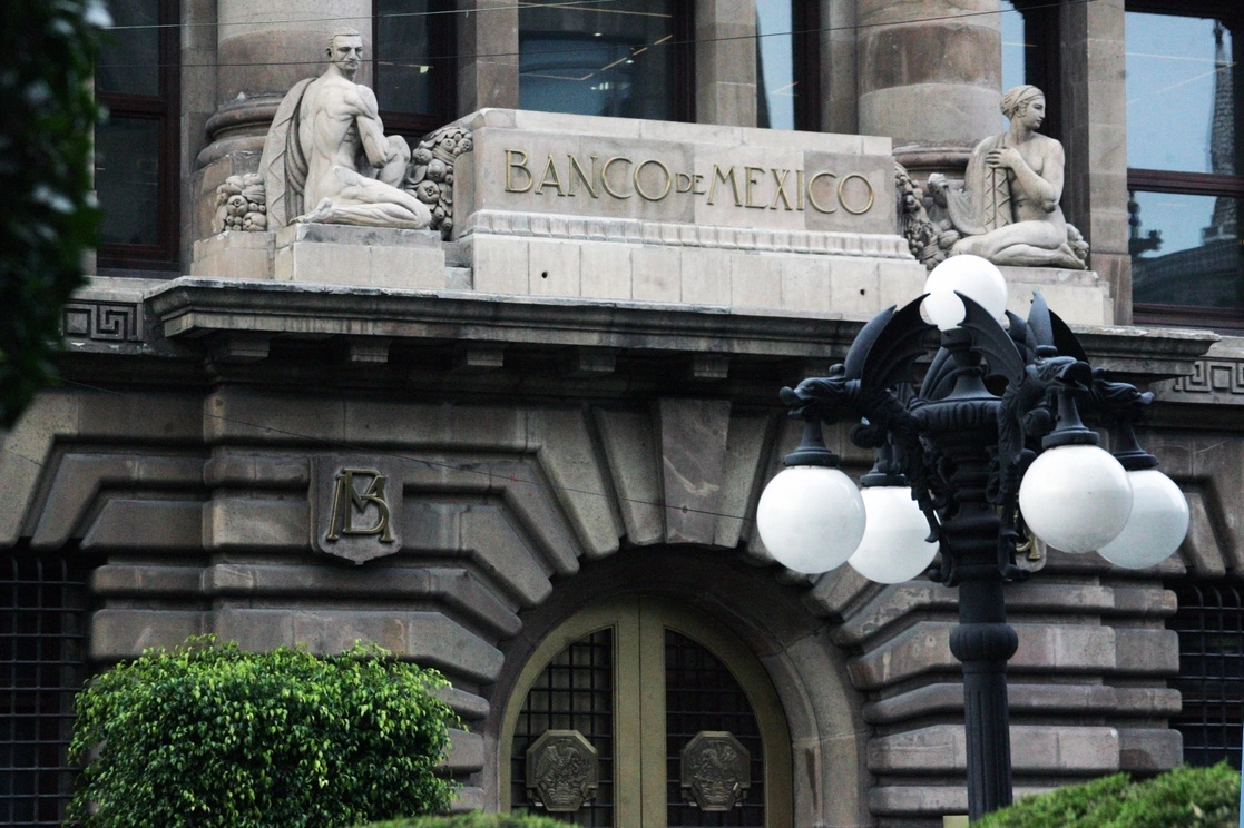 Sede del Banco de México en la capital del país. Foto Roberto García Rivas / Archivo