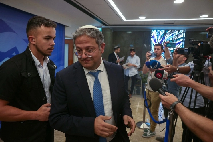 "Los arrestos administrativos convierten a las personas en héroes. (...) Estás convirtiendo a los niños mocosos en héroes”, declaró Gvir. Foto Ap / Archivo