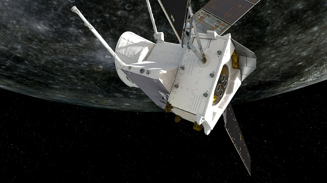 Recreación artística de la nave orbitando el misterioso cuerpo celeste, el 28 de septiembre de 2021. Foto ESA vía Europa Press