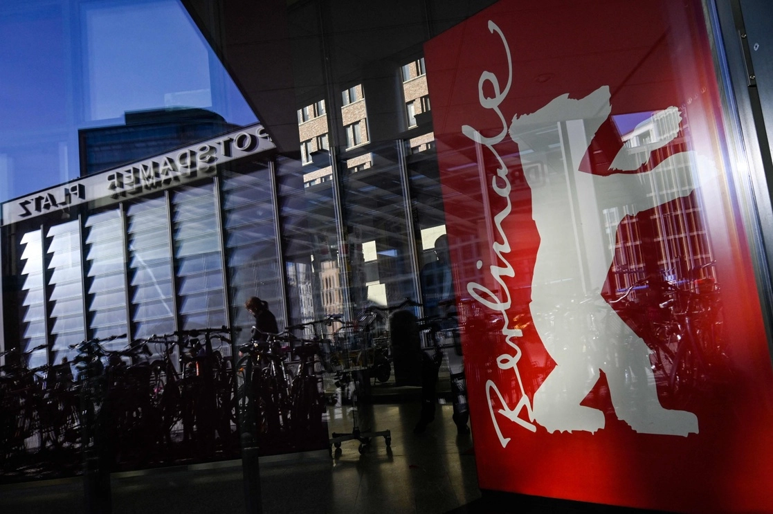 En la plaza Postdamer, durante la edición 69 de la Berlinale, el 15 de febrero de 2019. Foto Afp 
