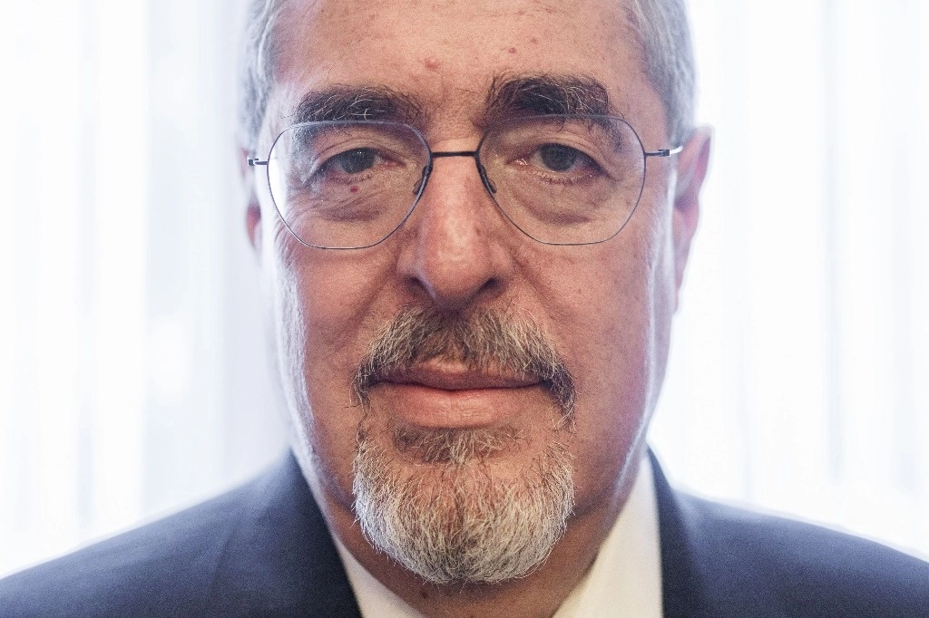 Bernardo Arévalo, presidente de Guatemala. Foto Afp