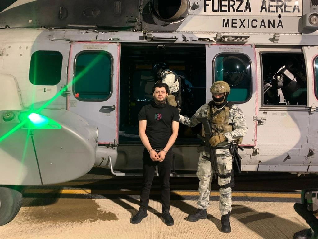 Imagen del traslado de 'El Nini', difundida en redes sociales 