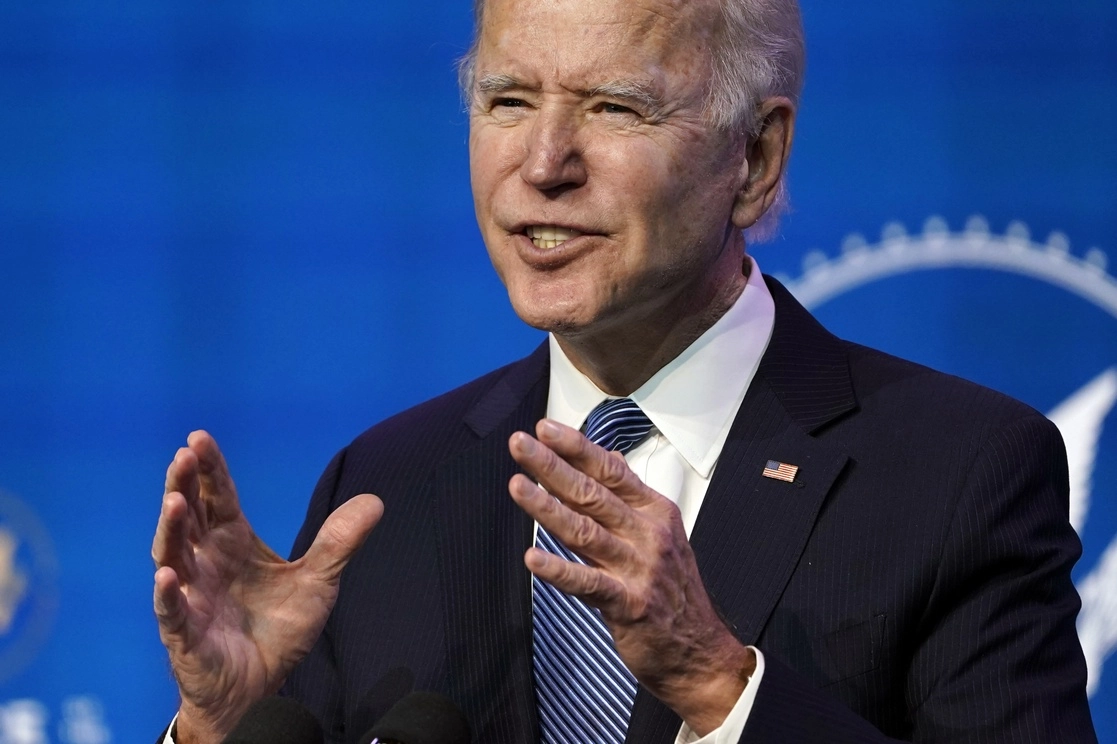 Joe Biden en conferencia este jueves. Foto Ap
