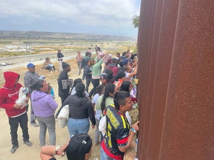 Familias de migrantes esperan resolución de asilo de Estados Unidos. Foto Mireya Cuéllar / Archivo