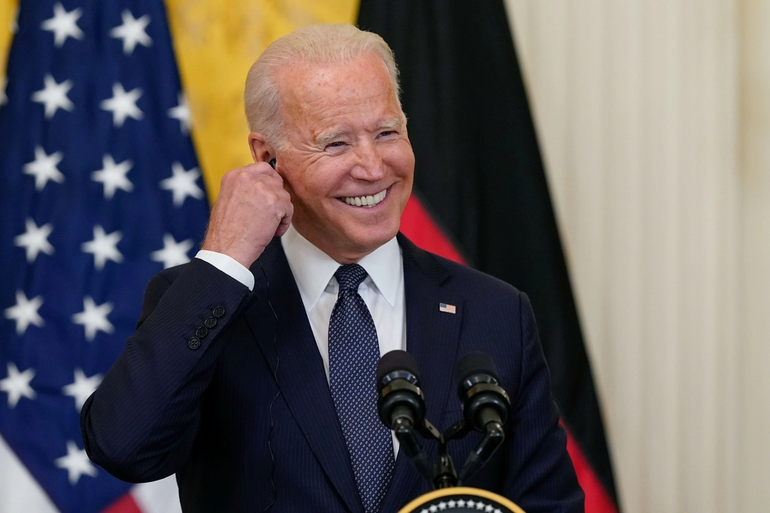 Joe Biden, presidente de EU también señaló que por el momento descarta el envío de tropas a Haití, luego del asesinato del presidente Jovenel Moïse. Foto Ap