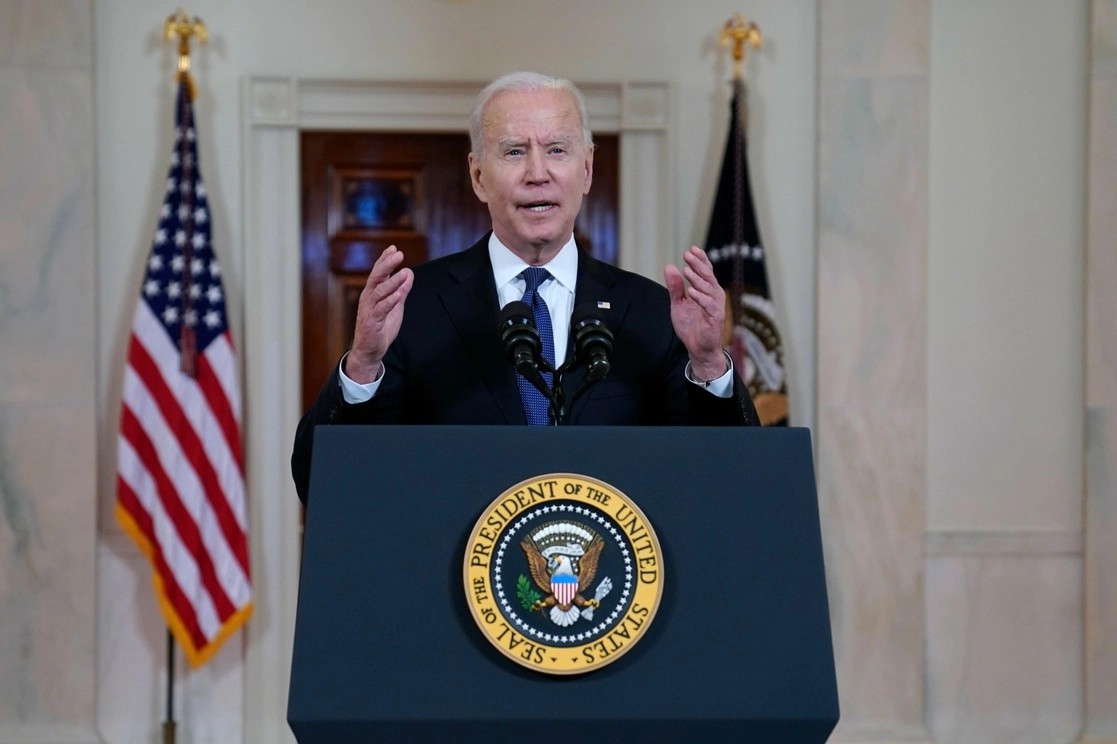 El presidente de EU, Joe Biden, habló este jueves sobre el cese al fuego en Gaza. Foto Ap