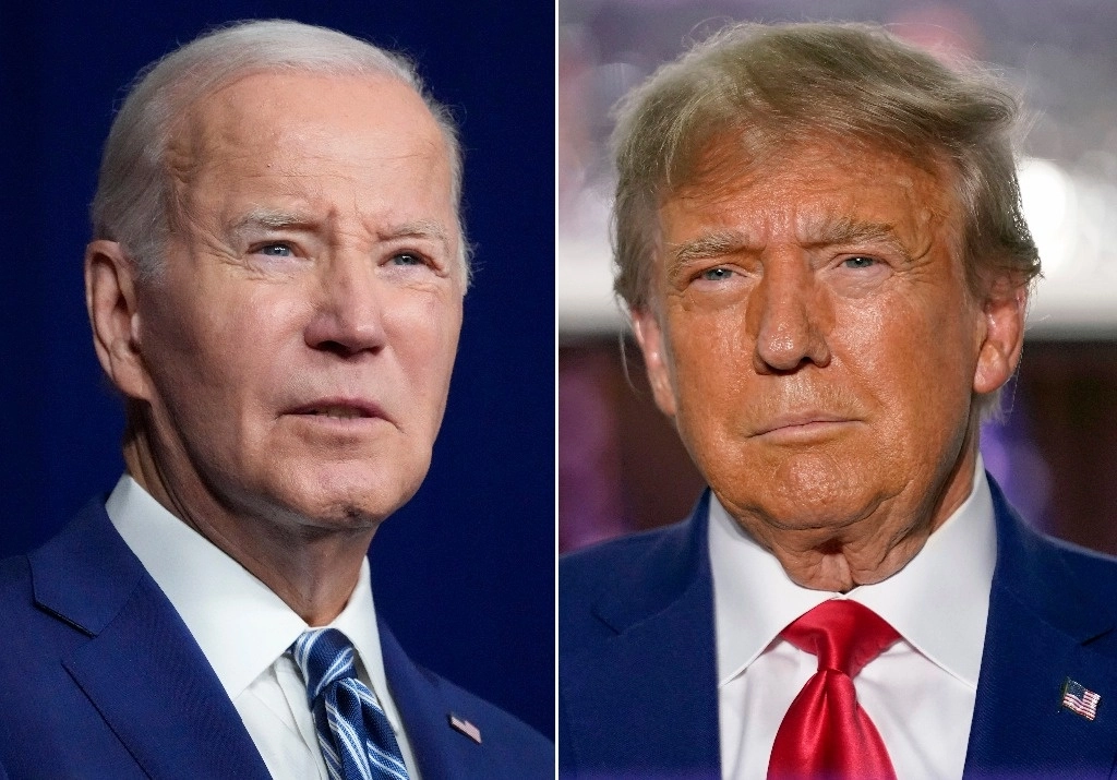 Ni Biden, del Partido Demócrata, ni Trump, del Partido Republicano, enfrentaban una gran oposición. Foto Ap.