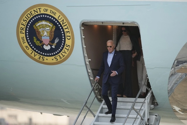La reunión bilateral entre ambos líderes será probablemente la última antes de que Biden devuelva a Trump las llaves de la Casa Blanca. Foto Ap