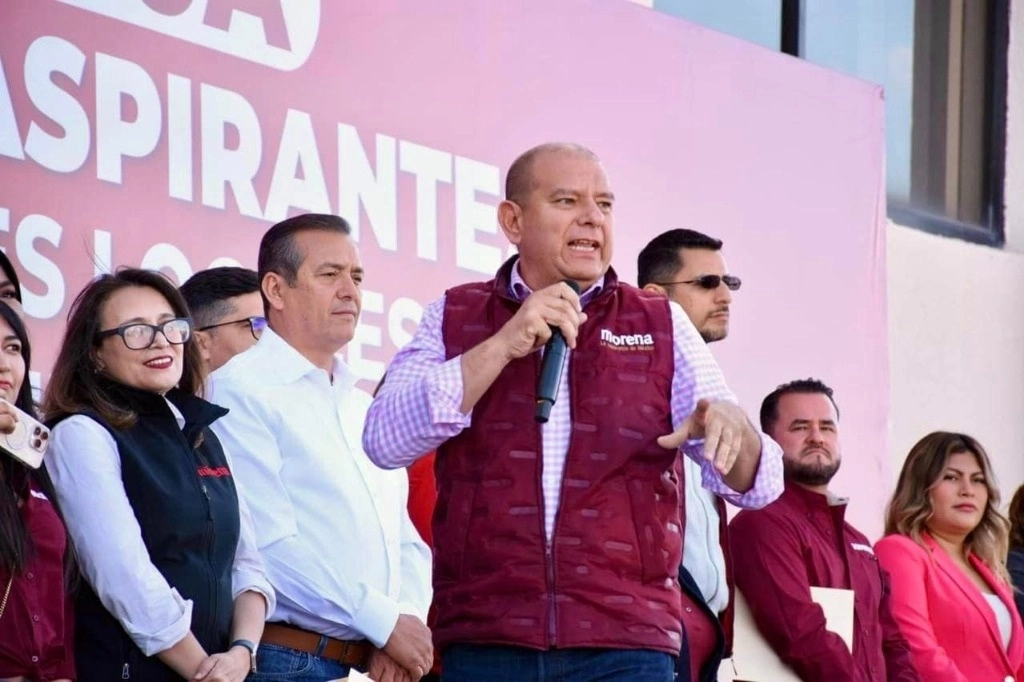 El diputado de Morena en Chihuahua, Cuautémoc Estrada, no podrá asumir ninguna candidatura tras el fallo del Tribunal Electoral. Foto Facebook Cuauhtemoc Estrada 