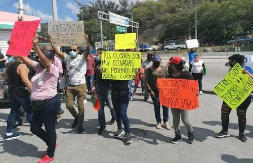 Protesta en Chilpancingo en imagen de archivo. Foto Sergio Ocampo