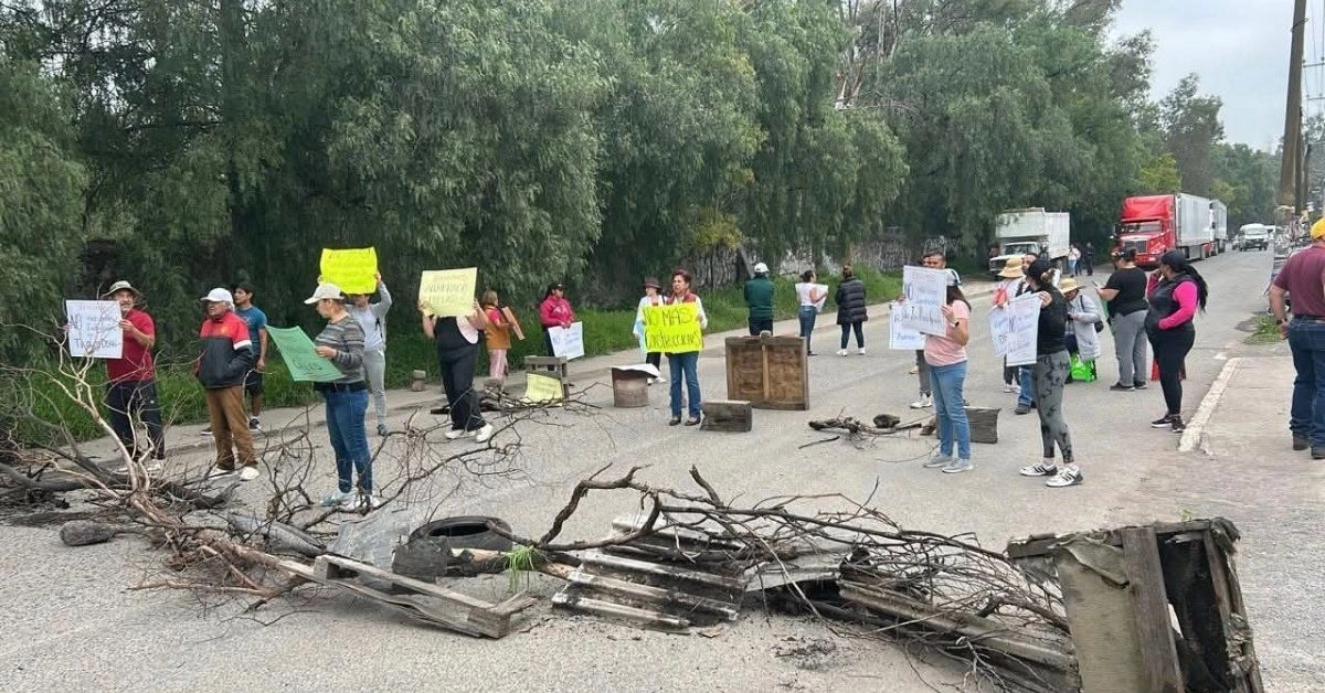 Pobladores rechazan que las autoridades los abandonen al permitir obras que no les benefician en nada. Foto