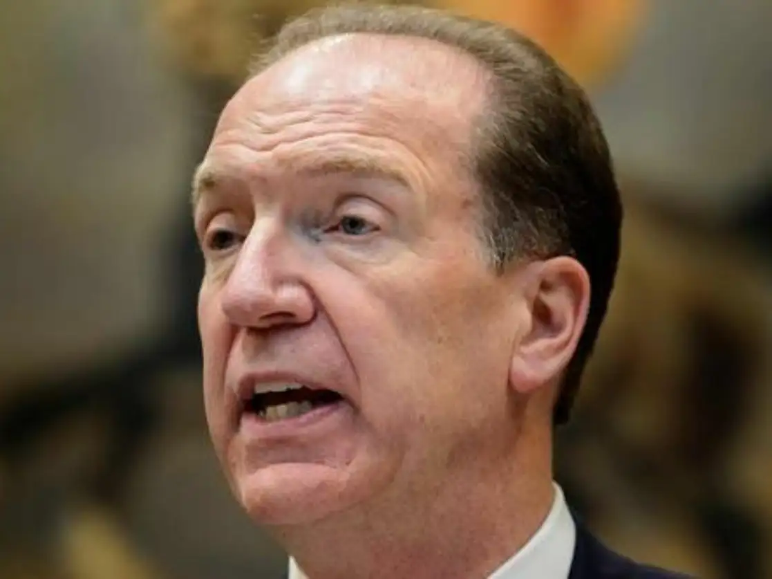 David Malpass, presidente del Banco Mundial. Foto Afp / Archivo