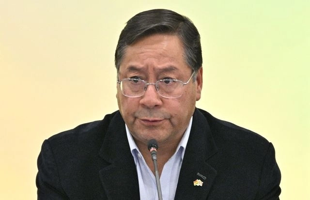 Luis Arce, presidente de Bolivia informó que liberaron de aranceles a la importación de trigo y harina para evitar desabastecimiento. Foto Afp