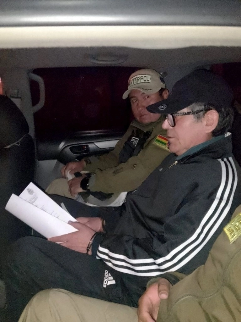 Maximiliano Dávila, ex jefe antidrogas de Evo Morales, es sospechoso de proteger a narcotraficantes y de asociarse con grupos delictivos para exportar cocaína hacia EU. Foto Afp