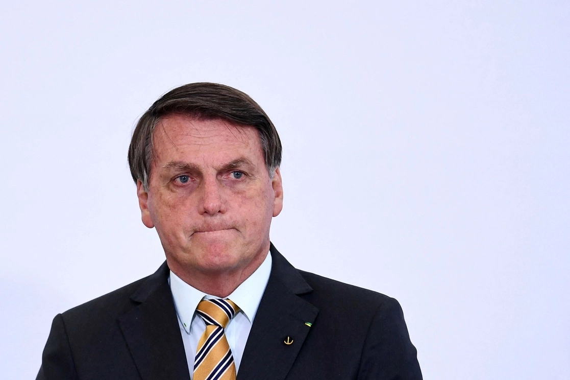 Jair Bolsonaro, presidente de Brasil acusó a la Comisión Investigadora de desgastar a su gobierno. Foto Afp