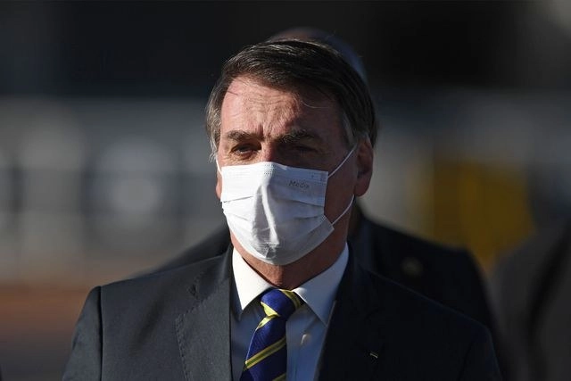 Jair Bolsonaro, presidente de Brasil. Foto Afp