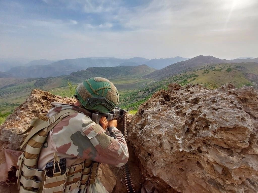 Un militar turco en una operación contra el PKK en el norte de Irak. Foto Europa Press