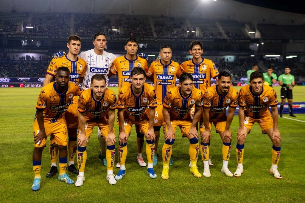 En la victoria del Atlético de San Luis, Bonatini anotó el único gol a los 74 minutos con un vistoso remate de volea dentro del área. Foto tomada de X @AtletideSanLuis