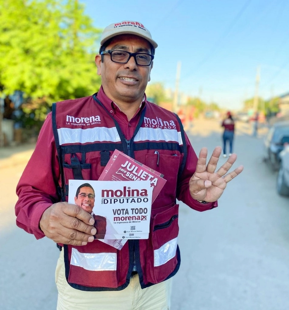 Juan Manuel Molina, diputado local de BC, busca la relección por el V Distrito. Foto Tomada de https://www.facebook.com/JuanManuelMolinaG/    