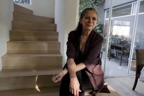La novelista y poeta Carmen Boullosa durante una entrevista con 'La Jornada' en enero de este año. Foto Cristina Rodríguez