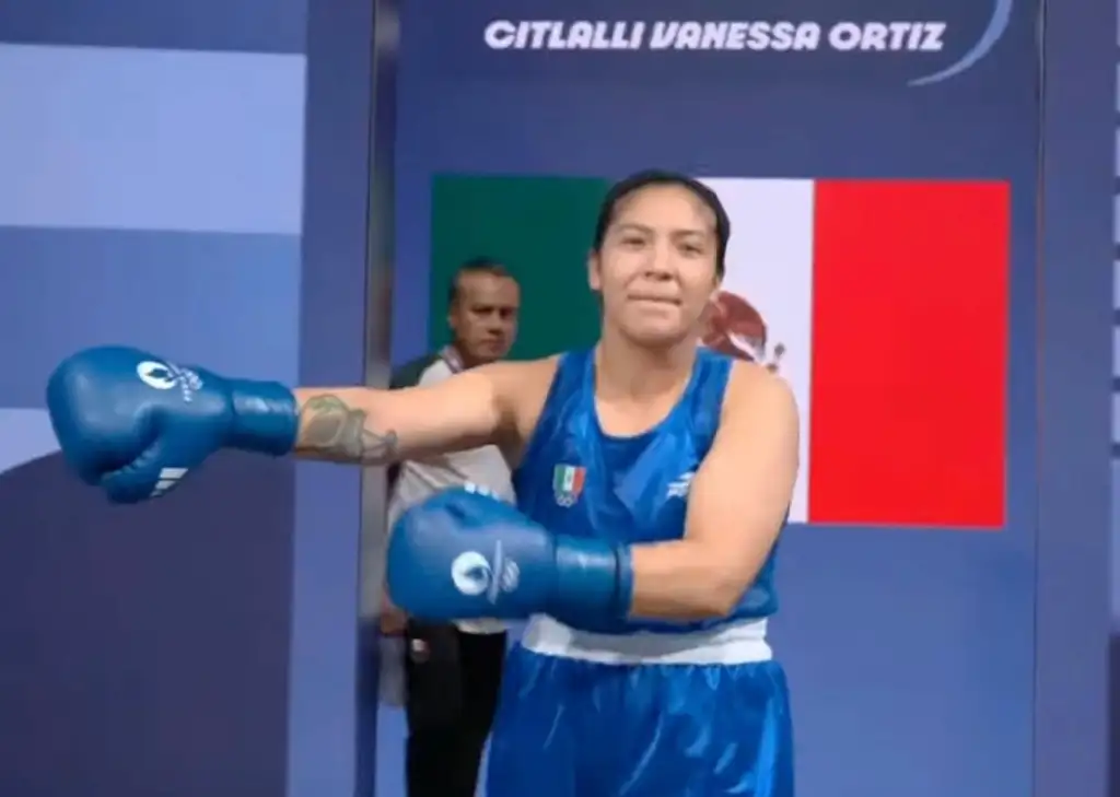 Boxeadora Citlalli Ortiz. Foto: Conade