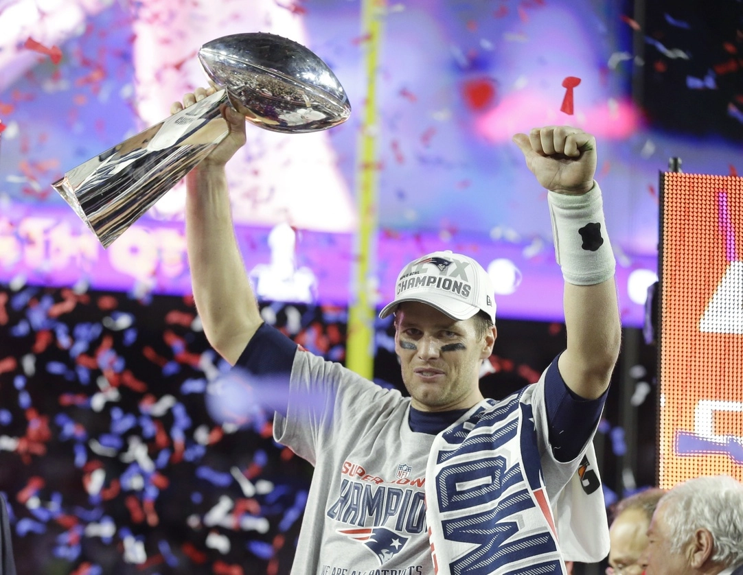 Tom Brady en imagen de 2015. Foto Ap
