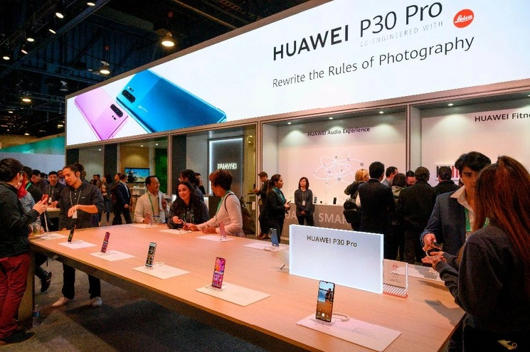 Presentación de nuevos aparatos de Huawei en Las Vegas, el pasado 8 de enero. Foto Afp