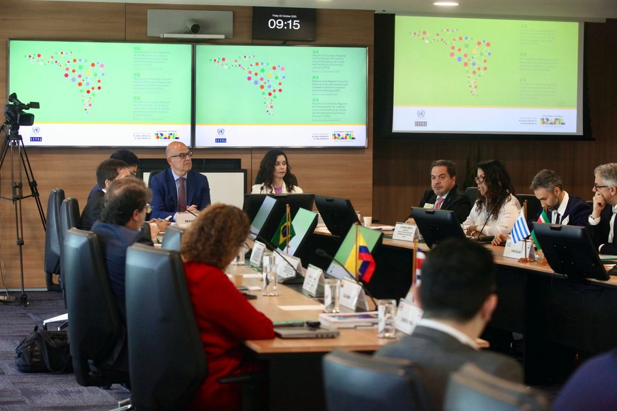 El desarrollo sostenible, justo y resilienteen AL y el Caribe se abordó en la 20 Reunión del Consejo Regional de Planificación, organizada por la CEPAL en Brasil. Foto tomada de X  