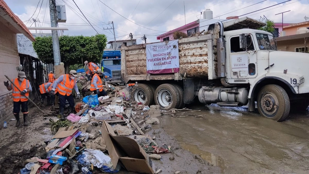 Este despliegue técnico y humano representa el compromiso solidario del pueblo yucateco con otras regiones del país que enfrentan momentos de emergencia.