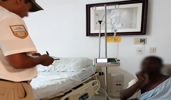 A las personas hospitalizadas se les otorgará Tarjeta de Visitante por Razones Humanitarias. Foto INNM