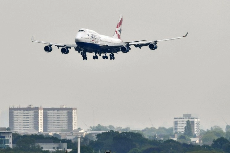 British Airways anunció el retiro de toda su flota Boeing 747 "Jumbo Jet", luego del gran impacto en los viajes aéreos internacionales causado por la pandemia de Covid-19. Foto Afp 