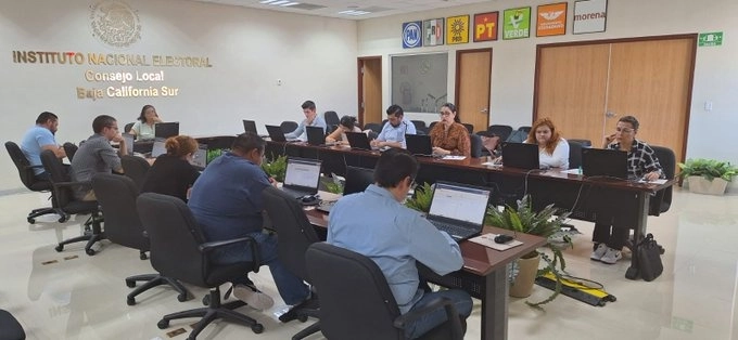 Oficinas del INE en Baja california Sur. Foto @INE_BCS