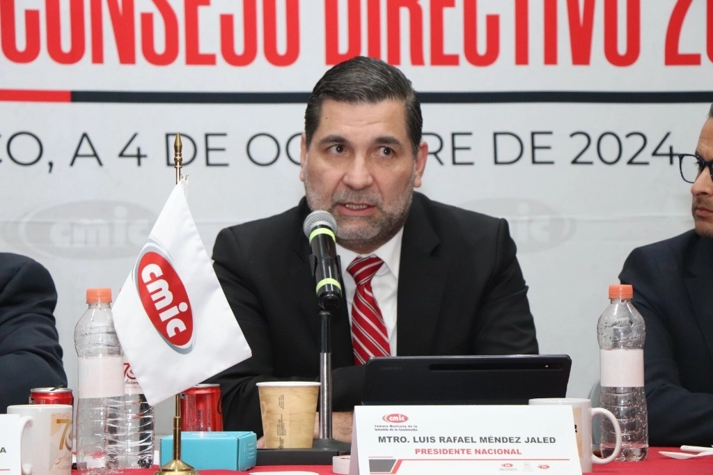 Luis Méndez Jaled, dirigente de la CMIC, confió en el diálogo con la nueva administración que encabeza Claudia Sheinbaum. Foto @cmicnacional