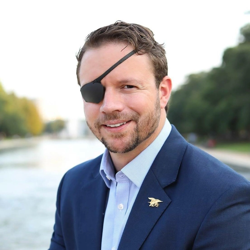 El congresita republicano Dan Crenshaw en imagen de archivo. Foto tomada de sus redes sociales