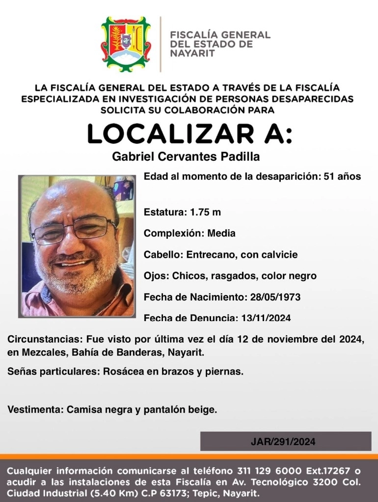 Gabriel Cervantes es hermano del ex alcalde ya finado, Rafael Cervantes Padilla. Foto 'La Jornada'