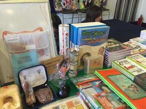 Material didáctico sobre sexualidad infantil. Foto Guillermo Sologuren