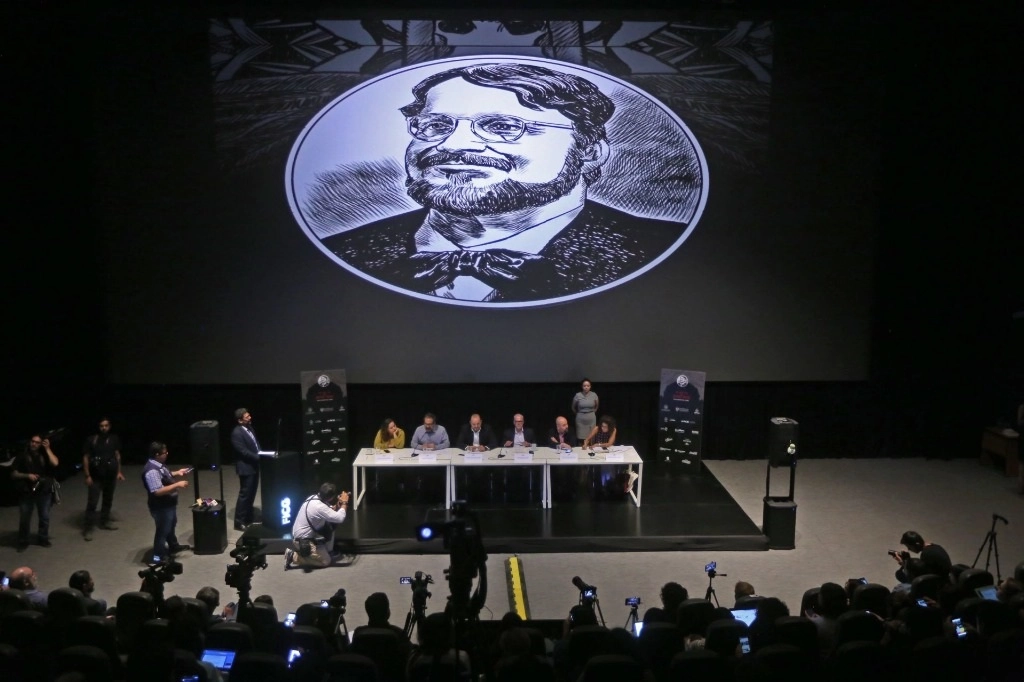 Presentación de la exposición “En Casa con mis Monstruos”, de Guillermo del Toro, en Guadalajara, Jalisco. Foto Cuartoscuro / Archivo