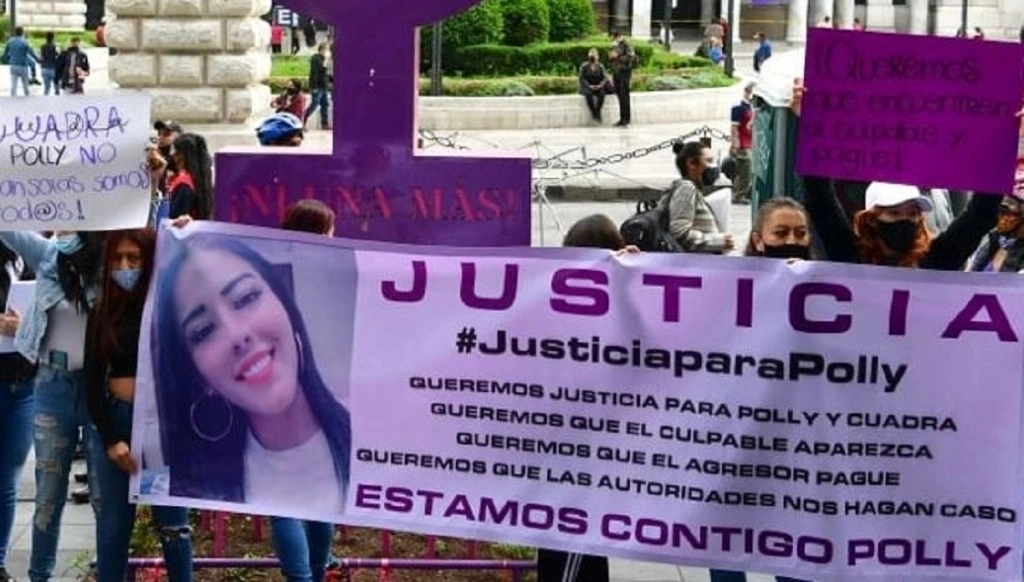Protesta para exigir la pena máxima contra el presunto feminicida Diego Helguera. Foto La Jornada Edomex/ archivo