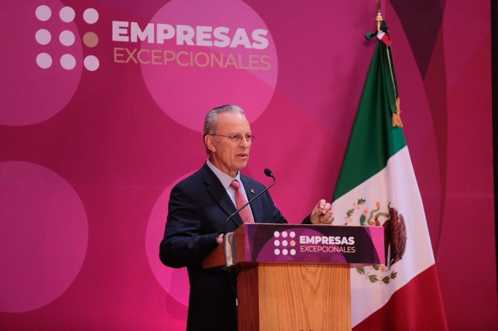 José Medina Mora, presidente de la Coparmex dijo que agendarán un encuentro con Claudia Sheinbaum. Foto @Coparmex
