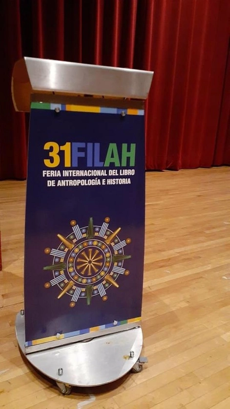Las actividades de la Feria Internacional del Libro de Antropología e Historia se desarrollan de manera virtual. Foto @dprieto_