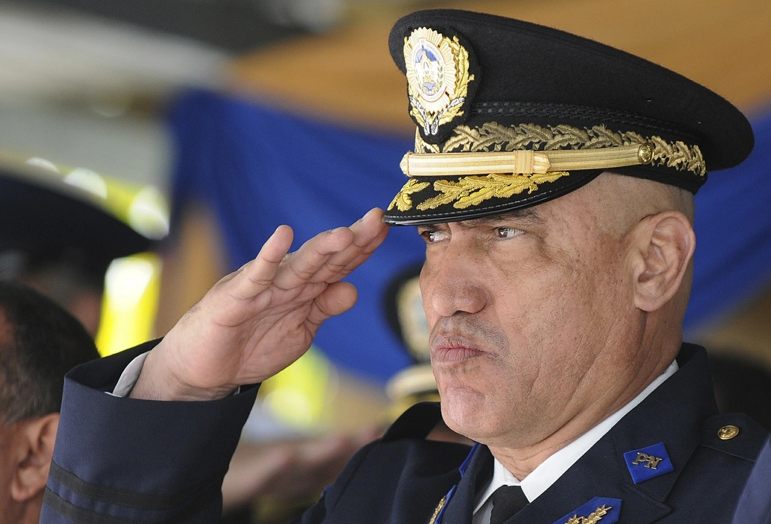 Carlos ‘El Tigre’ Bonilla, acusado por EU por narcotráfico, fue jefe de la policía de Honduras entre 2012 y 2013. Foto Ap