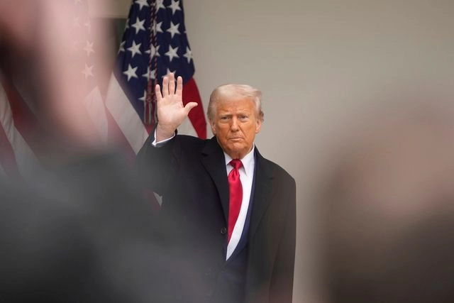 El presidente de EU, Donald Trump. Foto 