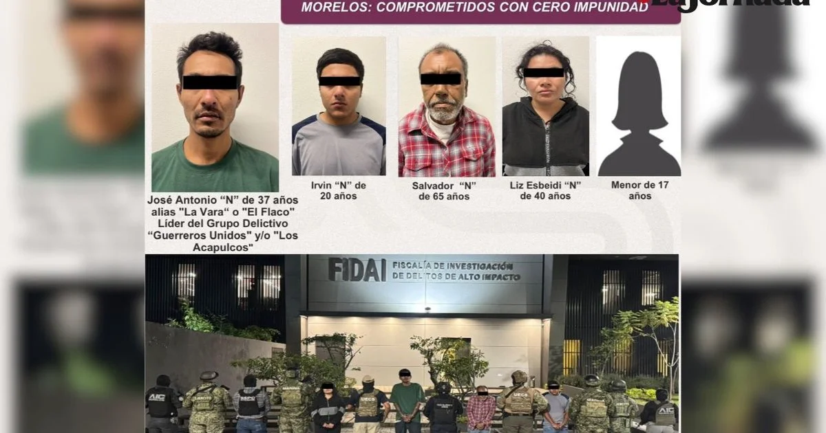 La Jornada - Cae 'El Vara' líder de Guerreros Unidos y generador de  violencia en Morelos