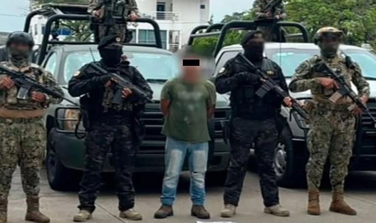 Alejandro “N”, señalado como uno de los principales generadores de violencia en la región de la Chontalpa, fue detenido en Villahermosa, Tabasco. Foto 