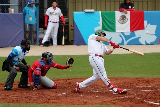 El lanzador Davis Romero durante el partido México-Panamá en los Juegos Panamericanos. Foto red social X @COlimpicoPanama
