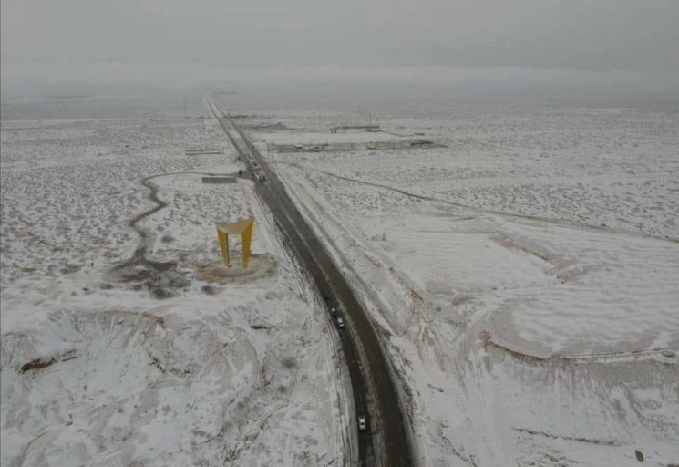 
En Ciudad Juárez y Guacochi se reportaron hasta 10 cm de nieve. Foto Protección Civil Chihuahua